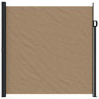 Vidaxl windscherm uittrekbaar 200x500 cm taupe