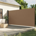 Vidaxl windscherm uittrekbaar 200x500 cm taupe