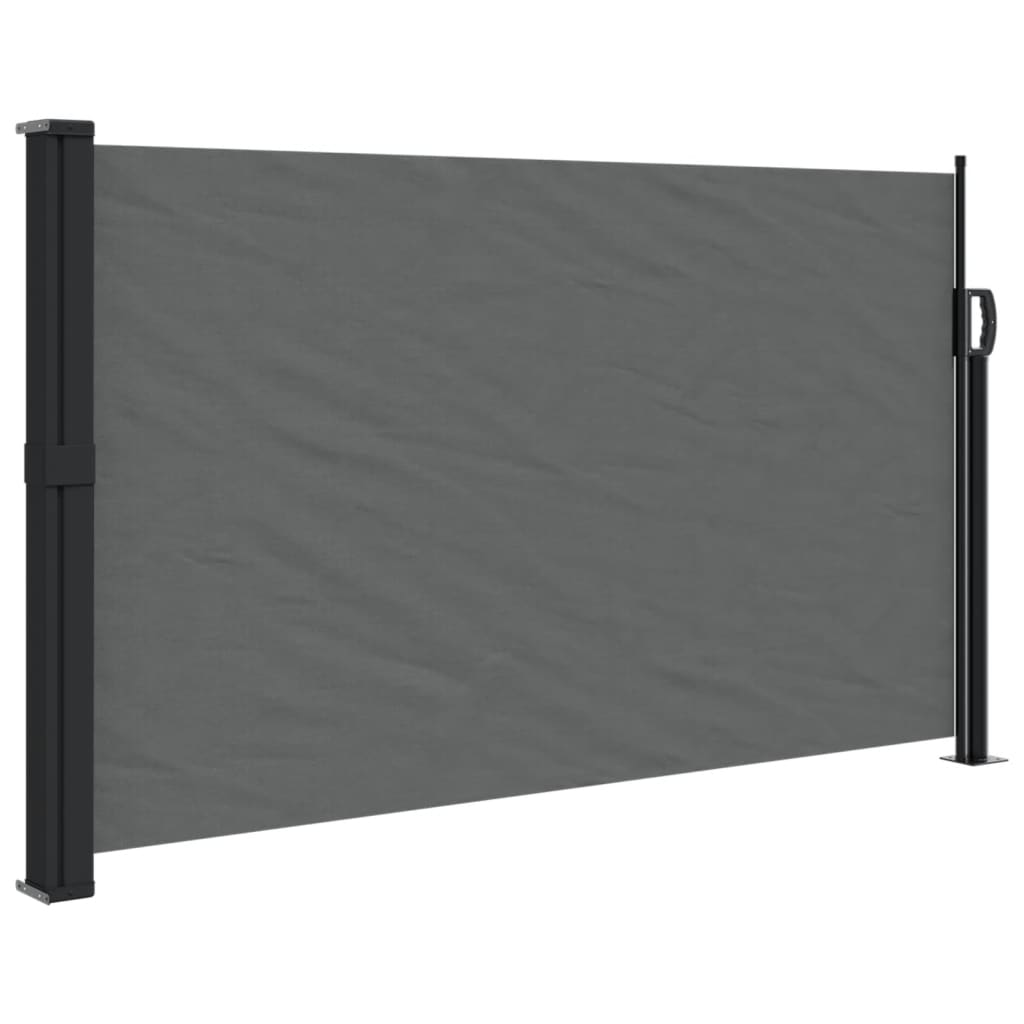 Vidaxl uitschuifbaar zijluifel antraciet 120x600 cm