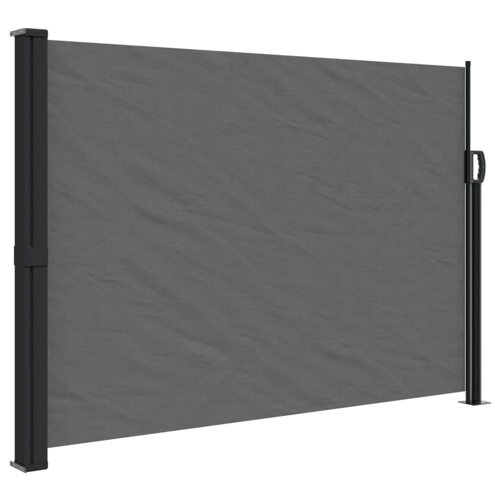 Vidaxl uitschuifbaar zijluifel antraciet 140x600 cm