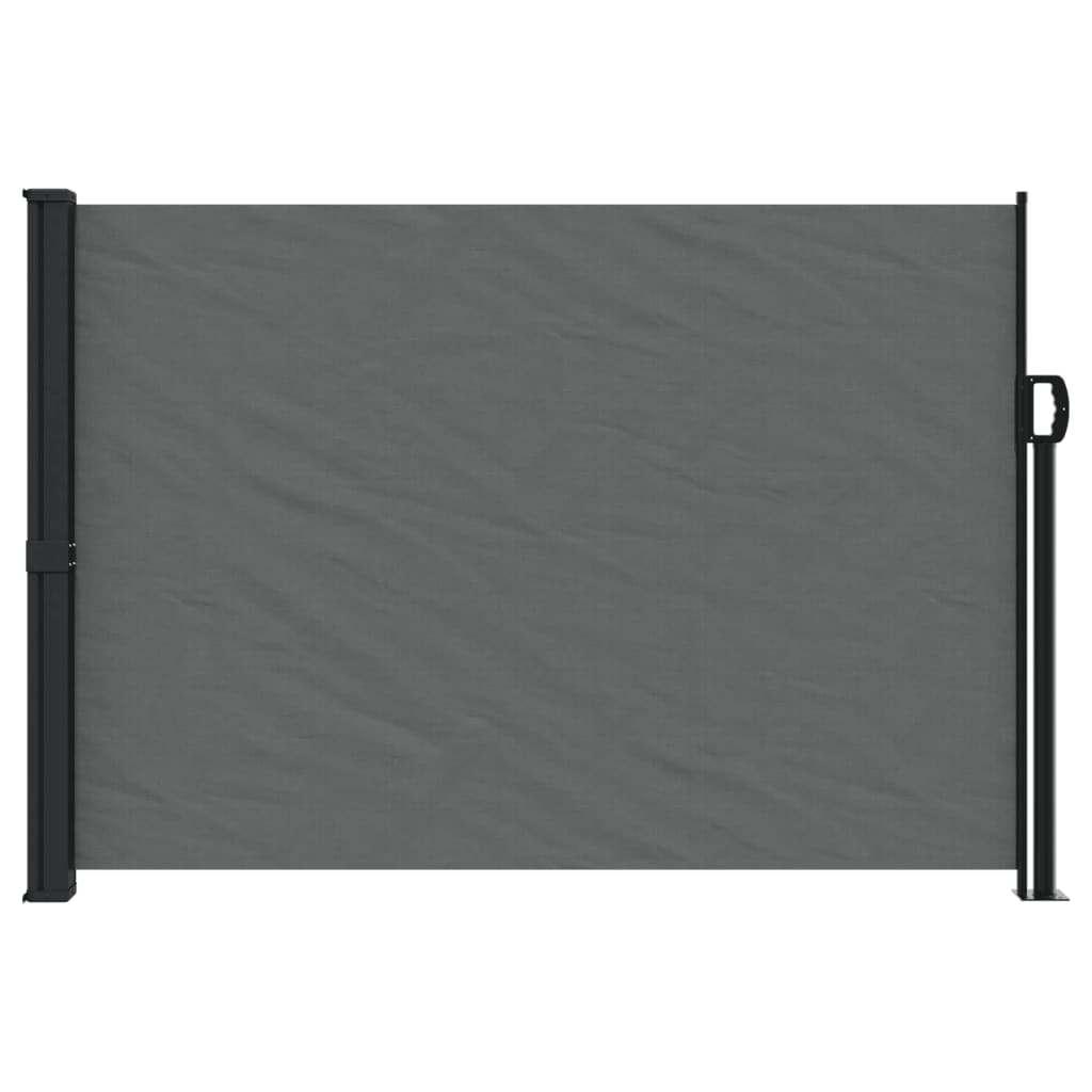 Vidaxl uitschuifbaar zijluifel antraciet 140x600 cm