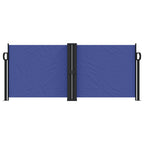 Vidaxl windscherm uittrekbaar 100x600 cm blauw