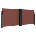 Vidaxl windscherm uittrekbaar 100x600 cm bruin