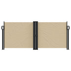 Vidaxl windscherm uittrekbaar 100x600 cm beige