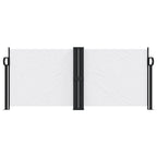 Vidaxl windscherm uittrekbaar 100x600 cm wit