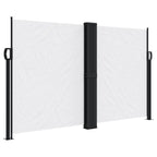 Vidaxl windscherm uittrekbaar 140x600 cm wit
