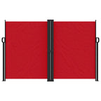 Vidaxl windscherm uittrekbaar 160x600 cm rood