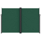 Vidaxl windscherm uittrekbaar 220x600 cm donkergroen