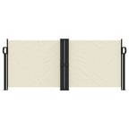 Vidaxl windscherm uittrekbaar 100x1000 cm crème