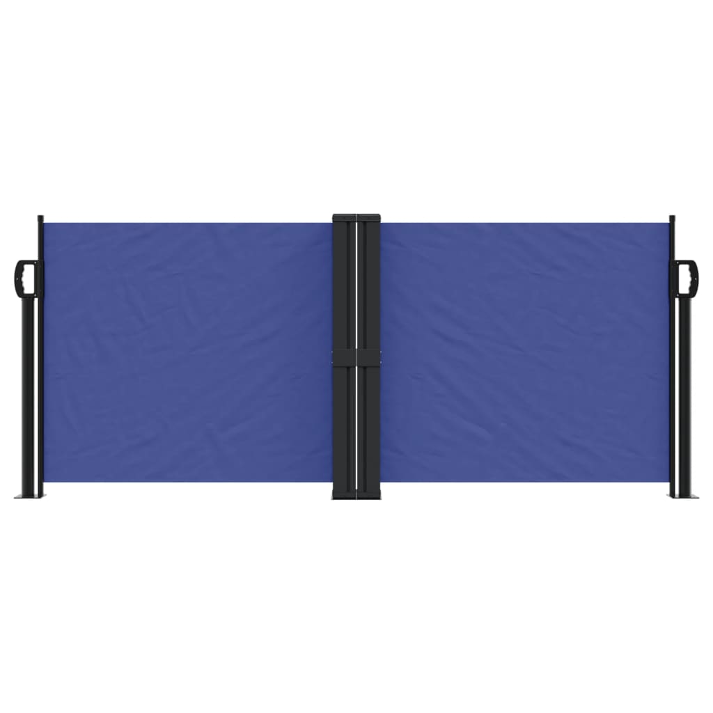 Vidaxl windscherm uittrekbaar 100x1000 cm blauw