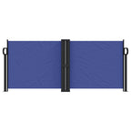 Vidaxl windscherm uittrekbaar 100x1000 cm blauw
