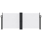 Vidaxl windscherm uittrekbaar 100x1000 cm wit