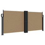 Vidaxl windscherm uittrekbaar 100x1000 cm taupe