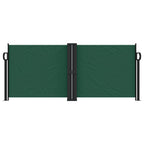 Vidaxl windscherm uittrekbaar 100x1000 cm donkergroen