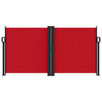 Vidaxl windscherm uittrekbaar 120x1000 cm rood