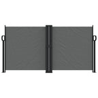 Vidaxl windscherm uittrekbaar 120x1000 cm antraciet