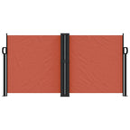 Vidaxl windscherm uittrekbaar 120x1000 cm terracottakleurig