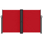 Vidaxl windscherm uittrekbaar 140x1000 cm rood