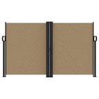 Vidaxl windscherm uittrekbaar 140x1000 cm taupe
