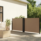 Vidaxl windscherm uittrekbaar 140x1000 cm taupe