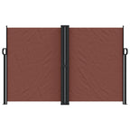 Vidaxl windscherm uittrekbaar 160x1000 cm bruin