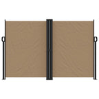Vidaxl windscherm uittrekbaar 160x1000 cm taupe