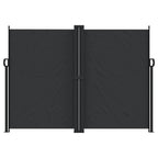 Vidaxl windscherm uittrekbaar 180x1000 cm zwart