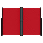 Vidaxl windscherm uittrekbaar 180x1000 cm rood