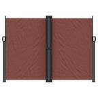Vidaxl windscherm uittrekbaar 180x1000 cm bruin