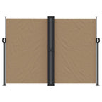 Vidaxl windscherm uittrekbaar 180x1000 cm taupe