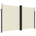 Vidaxl windscherm uittrekbaar 200x1000 cm crèmekleurig