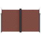 Vidaxl windscherm uittrekbaar 200x1000 cm bruin