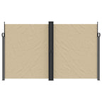 Vidaxl windscherm uittrekbaar 200x1000 cm beige