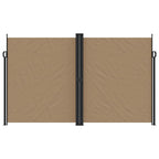 Vidaxl windscherm uittrekbaar 200x1000 cm taupe