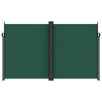 Vidaxl windscherm uittrekbaar 200x1000 cm donkergroen