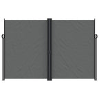 Vidaxl windscherm uittrekbaar 220x1000 cm antracietkleurig