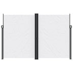 Vidaxl windscherm uittrekbaar 220x1000 cm wit