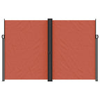 Vidaxl windscherm uittrekbaar 220x1000 cm terracottakleurig