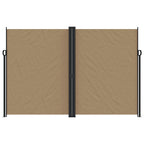 Vidaxl windscherm uittrekbaar 220x1000 cm taupe