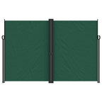 Vidaxl windscherm uittrekbaar 220x1000 cm donkergroen