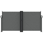 Vidaxl windscherm uittrekbaar 120x1200 cm antracietkleurig