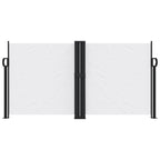 Vidaxl windscherm uittrekbaar 120x1200 cm wit