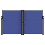 Vidaxl windscherm uittrekbaar 140x1200 cm blauw