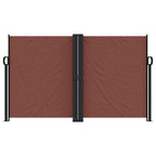Vidaxl windscherm uittrekbaar 140x1200 cm bruin