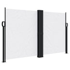Vidaxl windscherm uittrekbaar 140x1200 cm wit
