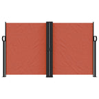 Vidaxl windscherm uittrekbaar 140x1200 cm terracottakleurig