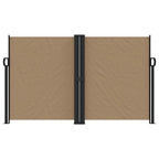 Vidaxl windscherm uittrekbaar 140x1200 cm taupe