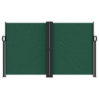 Vidaxl windscherm uittrekbaar 140x1200 cm donkergroen