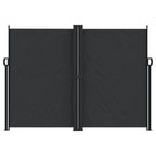 Vidaxl windscherm uittrekbaar 180x1200 cm zwart