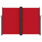 Vidaxl windscherm uittrekbaar 180x1200 cm rood